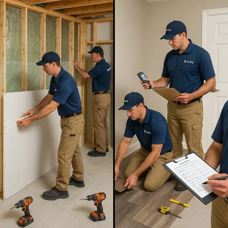 Repairs and Reconstruction process in Queen City, TX